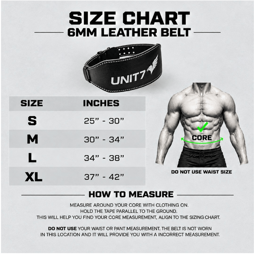 LEATHER WEIGHT LIFTING BELT