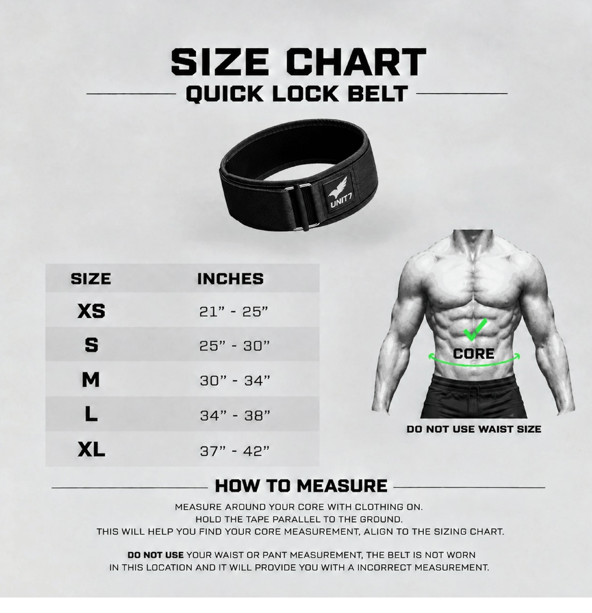 QUICK LOCK BELT